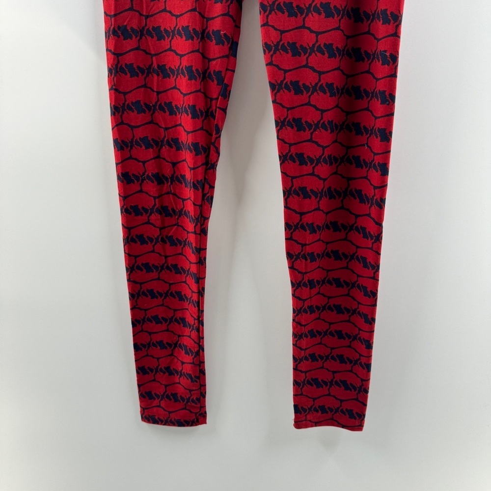 LuLaRoe One Size (OS) Leggings – Buttery Soft Stretchy Printed Leggings - Picture 4 of 5
